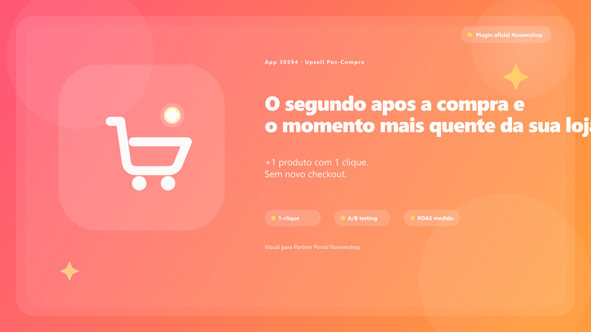 Upsell Pós-Compra — Hero